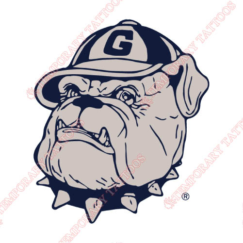 Georgetown Hoyas Customize Temporary Tattoos Stickers NO.4462